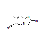2-Bromo-7-methylimidazo[1,2-a]pyridine-6-carbonitrile