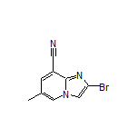 2-Bromo-6-methylimidazo[1,2-a]pyridine-8-carbonitrile