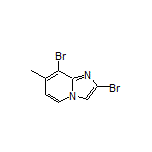 2,8-Dibromo-7-methylimidazo[1,2-a]pyridine
