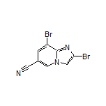 2,8-Dibromoimidazo[1,2-a]pyridine-6-carbonitrile