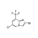 2-Bromo-6-chloro-8-(trifluoromethyl)imidazo[1,2-a]pyridine