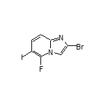2-Bromo-5-fluoro-6-iodoimidazo[1,2-a]pyridine