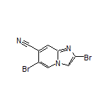 2,6-Dibromoimidazo[1,2-a]pyridine-7-carbonitrile
