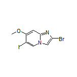 2-Bromo-6-iodo-7-methoxyimidazo[1,2-a]pyridine