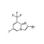 2-Bromo-6-iodo-8-(trifluoromethyl)imidazo[1,2-a]pyridine