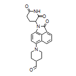 1-[1-(2,6-Dioxo-3-piperidyl)-2-oxo-1,2-dihydrobenzo[cd]indol-6-yl]piperidine-4-carbaldehyde