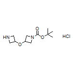 3-(Azetidin-3-yloxy)-1-(Boc)azetidine Hydrochloride