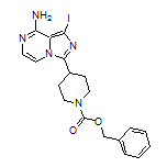 8-Amino-3-(1-Cbz-piperidin-4-yl)-1-iodoimidazo[1,5-a]pyrazine