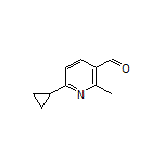 6-Cyclopropyl-2-methylnicotinaldehyde