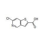 6-Chlorothieno[3,2-c]pyridine-2-carboxylic Acid