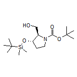 [(2R,3S)-1-Boc-3-[(tert-butyldimethylsilyl)oxy]pyrrolidin-2-yl]methanol
