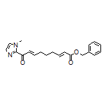 Benzyl (2E,7E)-9-(1-Methyl-1H-imidazol-2-yl)-9-oxonona-2,7-dienoate