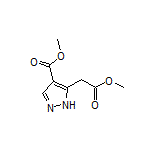 Methyl 5-(2-Methoxy-2-oxoethyl)-1H-pyrazole-4-carboxylate