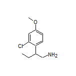 2-(2-Chloro-4-methoxyphenyl)-1-butanamine