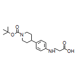 3-[[4-(1-Boc-piperidin-4-yl)phenyl]amino]propanoic Acid