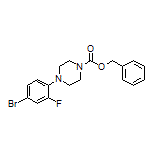 1-Cbz-4-(4-bromo-2-fluorophenyl)piperazine