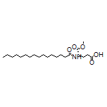 (S)-5-Methoxy-5-oxo-4-palmitamidopentanoic Acid