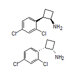cis-2-(2,4-Dichlorophenyl)cyclobutanamine
