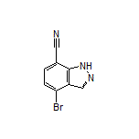 4-Bromo-1H-indazole-7-carbonitrile