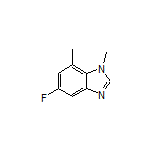 5-Fluoro-1,7-dimethyl-1H-benzo[d]imidazole