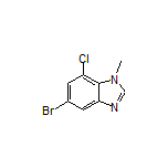 5-Bromo-7-chloro-1-methyl-1H-benzo[d]imidazole