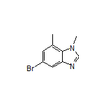 5-Bromo-1,7-dimethyl-1H-benzo[d]imidazole