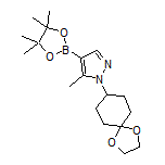 5-Methyl-1-(1,4-dioxaspiro[4.5]decan-8-yl)-1H-pyrazole-4-boronic Acid Pinacol Ester