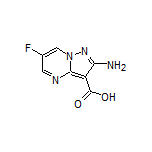 2-Amino-6-fluoropyrazolo[1,5-a]pyrimidine-3-carboxylic Acid