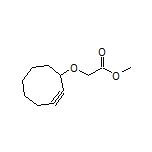 Methyl 2-(Cyclooct-2-yn-1-yloxy)acetate