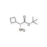 tert-Butyl (R)-2-Amino-2-cyclobutylacetate