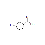 (1R,3S)-3-Fluorocyclopentanecarboxylic Acid