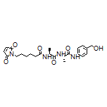6-(2,5-Dioxo-2,5-dihydro-1-pyrrolyl)-N-[(S)-1-[[(S)-1-[[4-(hydroxymethyl)phenyl]amino]-1-oxo-2-propyl]amino]-1-oxo-2-propyl]hexanamide