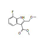 Methyl 7-Fluoro-2-(methoxymethyl)-1H-indole-3-carboxylate