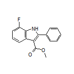 Methyl 7-Fluoro-2-phenyl-1H-indole-3-carboxylate