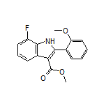 Methyl 7-Fluoro-2-(2-methoxyphenyl)-1H-indole-3-carboxylate