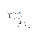 Ethyl 2,6,7-Trimethyl-1H-indole-3-carboxylate