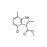 Methyl 4-Chloro-2,7-dimethyl-1H-indole-3-carboxylate