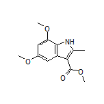 Methyl 5,7-Dimethoxy-2-methyl-1H-indole-3-carboxylate