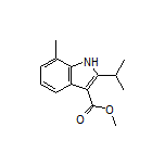 Methyl 2-Isopropyl-7-methyl-1H-indole-3-carboxylate