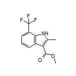 Methyl 2-Methyl-7-(trifluoromethyl)-1H-indole-3-carboxylate