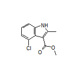 Methyl 4-Chloro-2-methyl-1H-indole-3-carboxylate