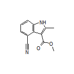 Methyl 4-Cyano-2-methyl-1H-indole-3-carboxylate