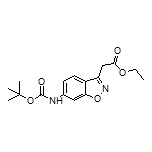 Ethyl 2-[6-(Boc-amino)benzo[d]isoxazol-3-yl]acetate
