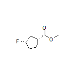 Methyl (1R,3S)-3-Fluorocyclopentane-1-carboxylate
