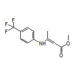 Methyl 3-[[4-(Trifluoromethyl)phenyl]amino]but-2-enoate