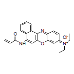 N-(5-Acrylamido-9H-benzo[a]phenoxazin-9-ylidene)-N-ethylethanaminium Chloride