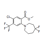 Methyl 5-Chloro-2-(4,4-difluoroazepan-1-yl)-4-(trifluoromethyl)benzoate