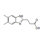 3-(5,6-Dimethyl-1H-benzo[d]imidazol-2-yl)propanoic Acid