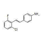 (E)-4-(2-Chloro-6-fluorostyryl)-N-methylaniline