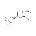 3-Cyano-4-methoxyphenylboronic Acid Pinacol Ester